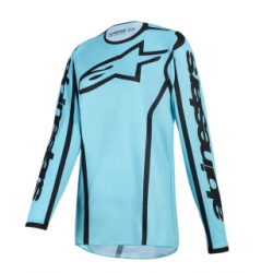 Дамско мотокрос джърси Alpinestars FLUID APEX TROPIC-BLACK