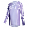 Дамско мотокрос джърси Alpinestars FLUID APEX VIOLET/WHIТЕ