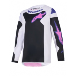 Детско мотокрос джърси Alpinestars FLUID GRID BLKACK/GREY/PURPLE