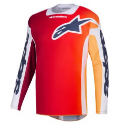 Мотокрос джърси Alpinestars RACER PORTL RED/GRAY