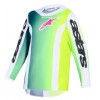 Детско мотокрос джърси Alpinestars FLUID PORTL GREEN/WHITE/BLACK