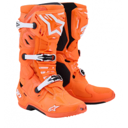 Мотокрос ботуши ALPINESTARS TECH 10 SUPERVENTED ORG FL/BLK/WHT