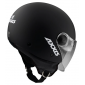 КАСКА ЗА СКУТЕР AXXIS SQUARE S SOLID BLACK МАТТ thumb