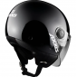КАСКА ЗА СКУТЕР AXXIS SQUARE S SOLID BLACK GLOSS thumb
