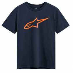 Мото тениска ALPINESTARS SS CSF AGELESS 2.0 NAVY/ORANGE