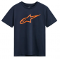 Мото тениска ALPINESTARS SS CSF AGELESS 2.0 NAVY/ORANGE thumb