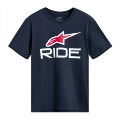Мото тениска ALPINESTARS SS SS CSF RIDE 4.0 NAVY/WHITE/RED