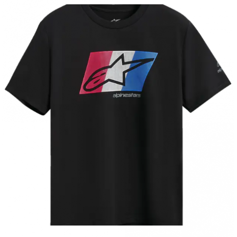 Мото тениска ALPINESTARS SS CSF GLOBAL BLACK/RЕD/WHITEH/BLUE Мото тениска ALPINESTARS SS CSF GLOBAL BLACK/RЕD/WHITEH/BLUE