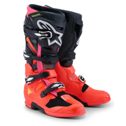 Мотокрос ботуши ALPINESTARSECH TECH 7 BLK/RD FLUO/PINK