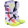 Мотокрос ботуши ALPINESTARS TECH 10 S-VENTED PURPLE/YELLOW/DIVA PINK