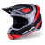 Мотокрос каска ALPINESTARS SM7 RISE BLK/RD/SILV