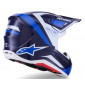 Мотокрос каска ALPINESTARS SM7 RISE BLUE/WHITE thumb