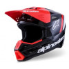 Мотокрос каска ALPINESTARS SM3 RADIUM BLK/RED/WH