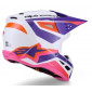 Мотокрос каска ALPINESTARS SM3 HEAT WHT/PU/PINK thumb