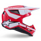 Мотокрос каска ALPINESTARS SM3 HEAT RED/WH/BLK thumb