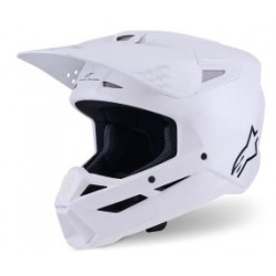 Мотокрос каска ALPINESTARS SM3 WHITE-GLOSS
