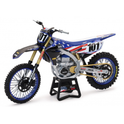 Мотоциклет играчка NEW-RAY Yamaha YZ450F Motocross of Nations Eli Tomac (No 101) 1:12