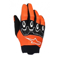 Детски мотокрос ръкавици ALPINESTARS FULL BORE V2 ORANGE/WHITE/BLACK