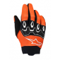 Детски мотокрос ръкавици ALPINESTARS FULL BORE V2 ORANGE/WHITE/BLACK thumb