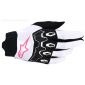 Дамски мотокрос ръкавици ALPINESTARS FULL BORE V2 WHITE/PINK/BLACK thumb