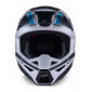 Мотокрос каска ALPINESTARS SM3 HEAT SILV/BL/BLK thumb