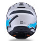 Мотокрос каска ALPINESTARS SM3 HEAT SILV/BL/BLK thumb