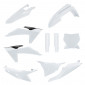 Комплект пластмаси POLISPORT Full Kit KTM SX/-F/XC/-F 23-24 white thumb