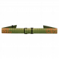 Мотокрос очила O'NEAL B-10 STRIPED GREEN/ORANGE - CLEAR V.26  thumb