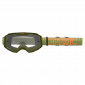 Мотокрос очила O'NEAL B-10 STRIPED GREEN/ORANGE - CLEAR V.26  thumb