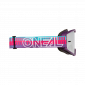 Детски крос очила O'NEAL B-10 STRIPED PINK/PURPLE - SILVER MIRROR V.26 thumb