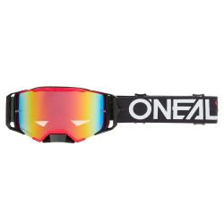 Мотокрос очила O'NEAL B-33 HEXA BLACK/RED - RADIUM RED V.26