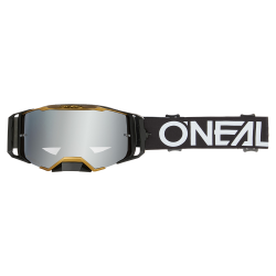 Мотокрос очила O'NEAL B-33 HEXA BLACK/GOLD - SILVER MIRROR V.26