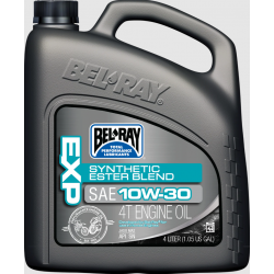 Масло BEL-RAY EXP Synthetic Ester Blend 4T 10W-30 4L