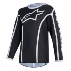 Детско мотокрос джърси Alpinestars FLUID APEX BLACK/GRAY