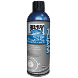 Спрей за почистване на въздушен филтър Bel-Ray FOAM FILTER CLEANER & DEGREASER 400ML Спрей за почистване на въздушен филтър Bel-Ray FOAM FILTER CLEANER & DEGREASER 400ML