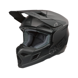 Мотокрос каска O'NEAL 3SERIES SOLID BLACK/GRAY V.26 Мотокрос каска O'NEAL 3SERIES SOLID BLACK/GRAY V.26