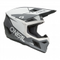 Мотокрос каска O'NEAL 3SERIES SOLID WHITE/BLACK V.26 thumb