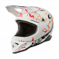 Каска O'NEAL 1SERIES SPLASH WHITE/ORANGE thumb