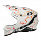 Каска O'NEAL 1SERIES SPLASH WHITE/ORANGE thumb