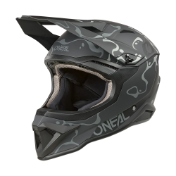 Каска O'NEAL 1SERIES SPLASH BLACK/GRAY V.26