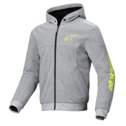 Мото суитшърт ALPINESTARS CHROME V2 Gray/Yellow Fluo