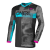 Дамска мотокрос блуза O`NEAL ELEMENT ROLLER BLACK/CYAN V.26