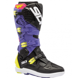 Мотокрос ботуши SIDI CROSSFIRE 3 SRS BLACK VIOLET/FLUO Мотокрос ботуши SIDI CROSSFIRE 3 SRS BLACK VIOLET/FLUO
