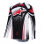 Мотокрос джърси Alpinestars TECHSTAR NOMUR BLACK/WHITE/RED
