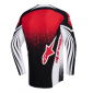 Мотокрос джърси Alpinestars TECHSTAR NOMUR BLACK/WHITE/RED thumb