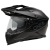 Ендуро каска O'NEAL D-SRS SOLID BLACK V.26