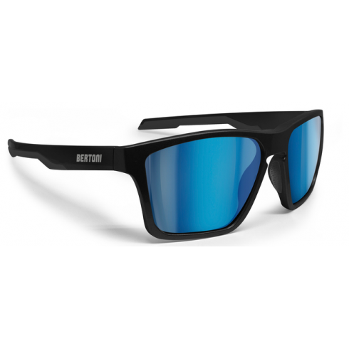Очила Bertoni FULVIO 04 BLACK/BLUE Очила Bertoni FULVIO 04 BLACK/BLUE