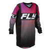 Детска мотокрос блуза FLY RACING F-16 Youth - Black/Red/Purple
