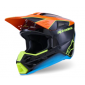 Мотокрос каска ALPINESTARSSM3 FRAY BLACK/ORANGE/YELLOW thumb