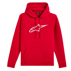 Мото суитшърт ALPINESTARS AGELESS V3 RED/WHITE